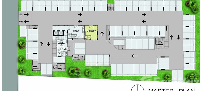 Master Plan of กรีน วิลล์ 2 สุขุมวิท 101 - Photo 1