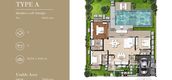 Plans d'étage des unités of Botanica Luxury Krabi