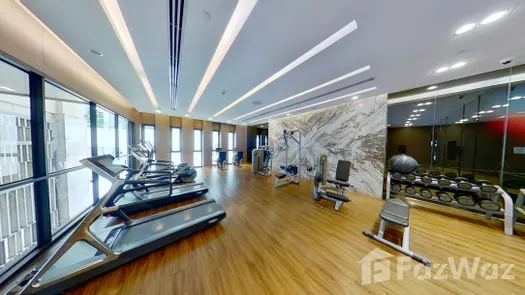 3D视图 of the Communal Gym at The XXXIX By Sansiri