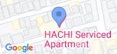 マップビュー of HACHI Serviced Apartment