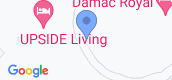 عرض الخريطة of Upside Living