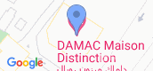 Karte ansehen of Damac Maison The Distinction