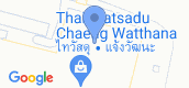 Vista del mapa of Supalai City Resort Chaengwatthana