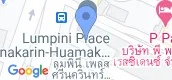 ทำเลที่ตั้ง of ลุมพินี เพลส ศรีนครินทร์