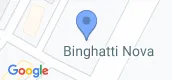 지도 보기입니다. of Binghatti Nova