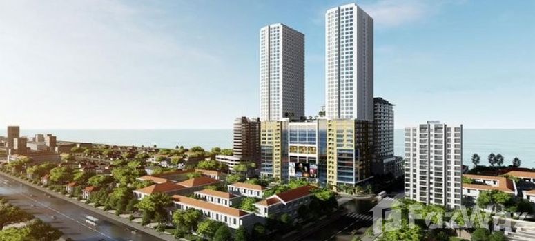 Master Plan of Chính chủ cho thuê căn hộ 50m2, view biển, tầng cao, tháp Nam - tòa nhà Gold Coast Nha Trang - Photo 1