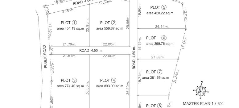 Master Plan of เลส์ วอยล์ เดอ สมุย - Photo 1