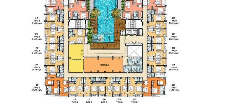Master Plan of JRY Rama 9 Condominium - Photo 1