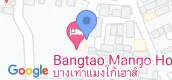 Vista del mapa of Bangtao Mango House