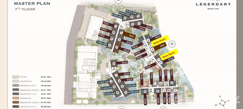 Master Plan of เดอะ ไตเติ้ล เลเจนดารี-บางเทา - Photo 7