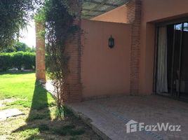 2 غرفة نوم شقة للإيجار في bel appartement à louer meublé au rez-jardin de 2 chambres salon, terrasse, résidence avec piscine à la palmeraie de Marrakech, NA (Annakhil), مراكش