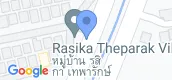 지도 보기입니다. of Rasika Theparak Village