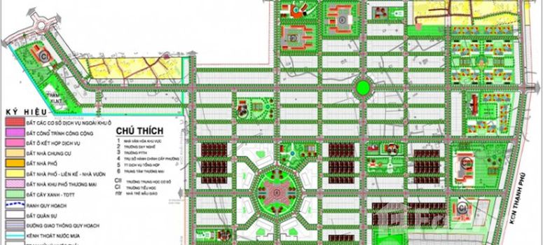 Master Plan of Khu dân cư Thạnh Phú - Photo 1