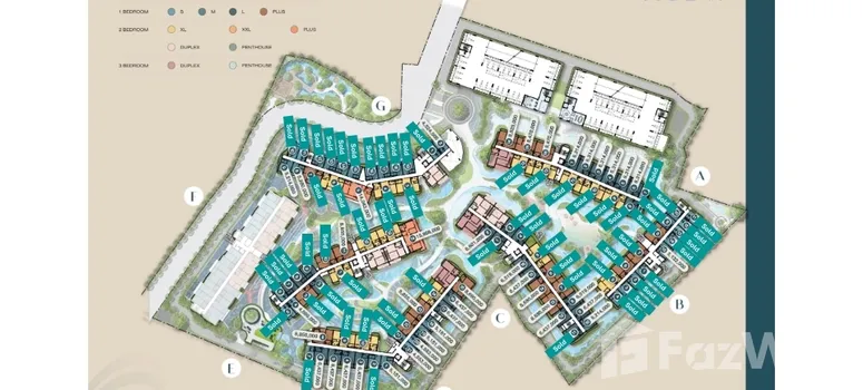 Master Plan of เดอะ โมเดวา - Photo 2
