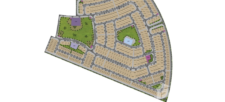 Master Plan of Almass Villas at Tilal City - Photo 1