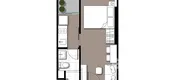 Unit Floor Plans of Nue Noble Ratchada-Lat Phrao
