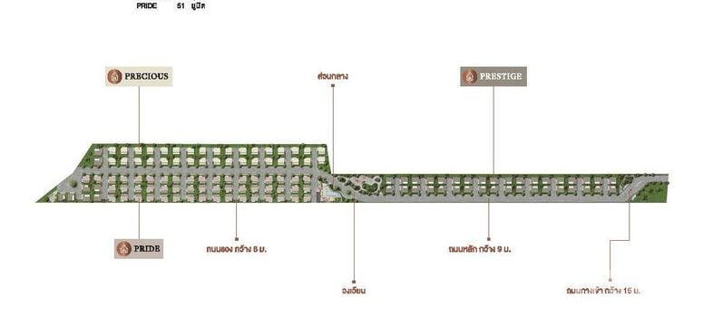 Master Plan of พานารา วิลล่า - Photo 1