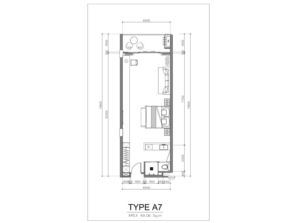 For sale studio condo in Thalang, Phuket