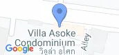 지도 보기입니다. of Villa Asoke