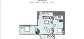 Unit Floor Plans of Peninsula Three 