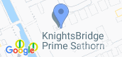 Map View of Knightsbridge Prime Sathorn