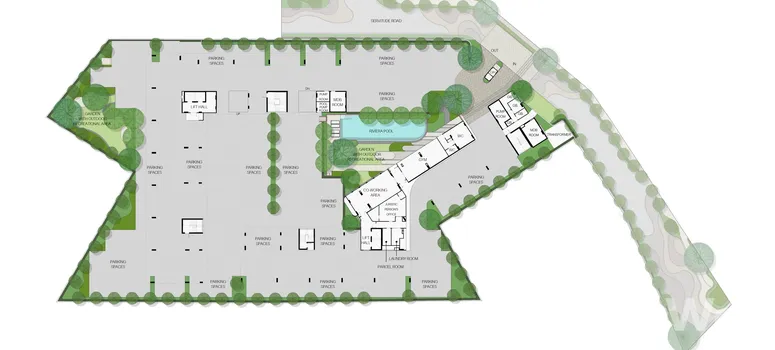 Master Plan of ดีคอนโด วีเต้ - Photo 1