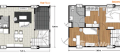 Unit Floor Plans of Whizdom The Exclusive