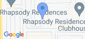 地图概览 of Rhapsody Residences