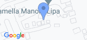 지도 보기입니다. of Camella Manors Lipa
