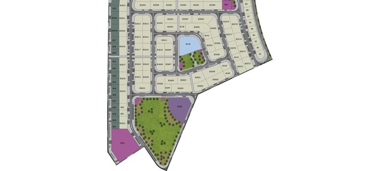 Master Plan of Areej at Tilal City - Photo 1