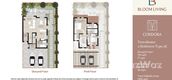 Plans d'étage des unités of Bloom Living Villas