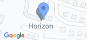 地图概览 of Horizon Villas