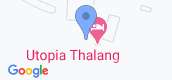 지도 보기입니다. of Utopia Thalang