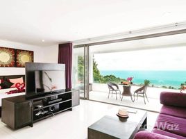 1 Schlafzimmer Penthouse zu vermieten im Tropical Sea View Residence, Maret, Koh Samui