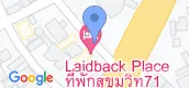 지도 보기입니다. of Laidback Place