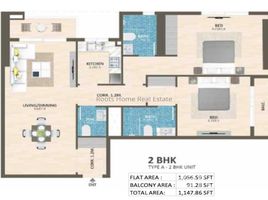 2 спален Квартира на продажу в Time 2, Skycourts Towers