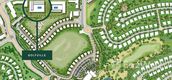 总平面图 of Golfville at Dubai Hills Estate