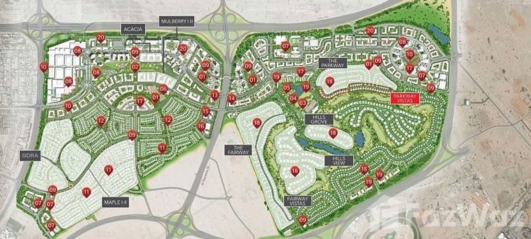 Master Plan of Parkway Vistas - Photo 1