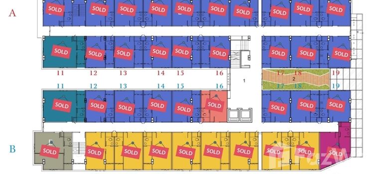 Master Plan of วีไอพี เกรท ฮิลล์ คอนโดมิเนียม - Photo 4
