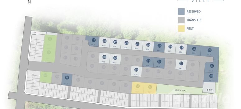 Master Plan of ภัททา วิลล์ - Photo 1