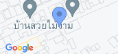지도 보기입니다. of Baan Suay Mai Ngam Village