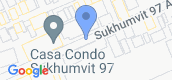 Map View of Casa Condo Sukhumvit 97