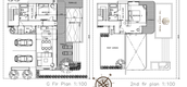 Plans d'étage des unités of The Aurica Prime Samui