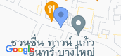 Vista del mapa of Chuan Chuen Town Kaew In-Bangyai