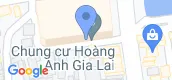 지도 보기입니다. of Hoang Anh Gia Lai Lake View Residence