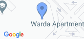 지도 보기입니다. of Warda
