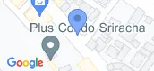 Map View of Plus Condo-Sriracha