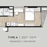 1 спален Квартира в аренду в The Teak Sathorn-Lumpini, Chong Nonsi