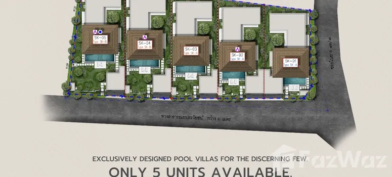 Master Plan of โบทานิกา สกาย พอร์ต - Photo 1