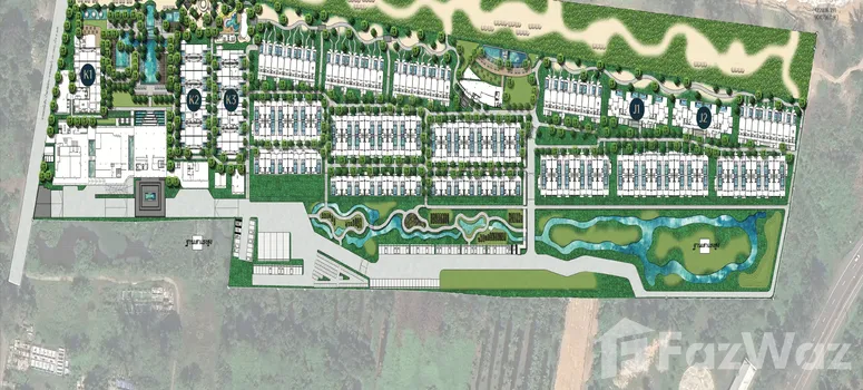 Master Plan of Maviston ไม้ขาว - Photo 1